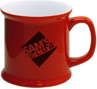 Ceramic Mugs: 12oz Red Military Coffee Mugs
